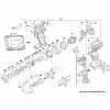 Milwaukee C18 IW WASHER 201076001 Spare Part Serial No: 4000411271