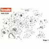 Homelite HCS3335 Spare Parts List Type: 5134000012