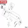 Ryobi RBC30SESA TRIGGER 5131028860 Spare Part Type: 5133001641