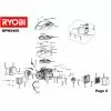 Ryobi RPW2400 Spare Parts List Type: 5133001729