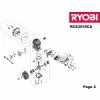Ryobi RCS3535A Spare Parts List Type: 5133000042