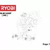 Ryobi RLM140SP GASKET 5131016891 Spare Part Type: 5133001728