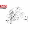 Ryobi RLM3640LI COVER Item discontinued Spare Part Type: 5133000679