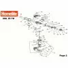 Homelite HBL26YB Spare Parts List Type: 5134000032