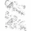 Makita DUC302 Spare Parts List