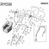 Ryobi BRM2440 Spare Parts List Type: 1000058538