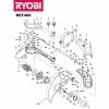 Ryobi RET400 Spare Parts List 