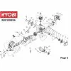Ryobi RBC30SBSA Type No: 5133000031 Spare Part List