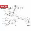 Ryobi RBC30SBT Type No: 5133000032 Spare Part List 