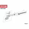 Ryobi RPW150HS Type 1 Spare Parts List 