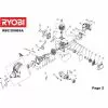 Ryobi RBC30SBSA Type No: 5133001639 Spare Part List