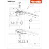 Homelite MBE2000 Spare Parts List Type: 1000084193