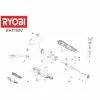 Ryobi EHT150V150W MOTOR ASSEMBLY 5131031030 Spare Part Serial No: 4000444118