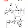 Ryobi ELS52 Spare Parts List Type: 15133000254
