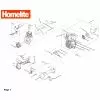 Homelite F3040 Spare Parts List Type: 1000014445