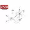 Ryobi RLM46140 Spare Parts List Type: 513300551