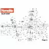 Homelite HLM140SP Spare Parts List Type: 5134000034