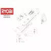 Ryobi RBC18X20B4F Spare Parts List Serial No: 4000444721
