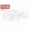 Ryobi RBS904 SPONGE 5131038711 Spare Part Serial No: 4000462045