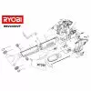 Ryobi RBV2400VP Spare Parts List 