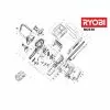 Ryobi RCS36 Spare Parts List Type: 5133000742