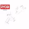 Ryobi OLT1832 Spare Parts List Serial No: 4000462089