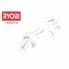 Ryobi RLT183115C Spare Parts List Serial No: 4000444732