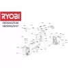 Ryobi RPW110B Spare Parts List Serial No: 4000462546