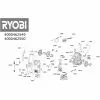 Ryobi RPW150XRB Spare Parts List Serial No: 4000462549