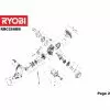 Ryobi RBC26SBB Spare Parts List Type: 5133001883