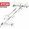 Ryobi RPP720 Spare Parts List Type: 15133001221