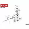 Ryobi RBL42BP Spare Parts List Type: 5133001879
