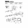 REMS Amigo Switch 110 V 023085 R110 Spare Part Exploded Parts Diagram