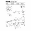 REMS Amigo 2 Clamping spinde mounted 543002 Spare Part Exploded Parts Diagram
