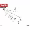 Ryobi RBC26SESB COVER 5131028254 Spare Part Type: 5133001882