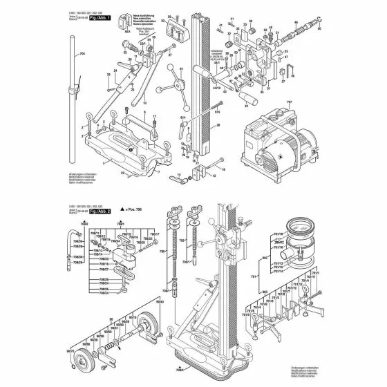 Bosch GFZ 16-35 AC ARMATURE 230-240V 3604010078 Spare Part Type: 0601637703