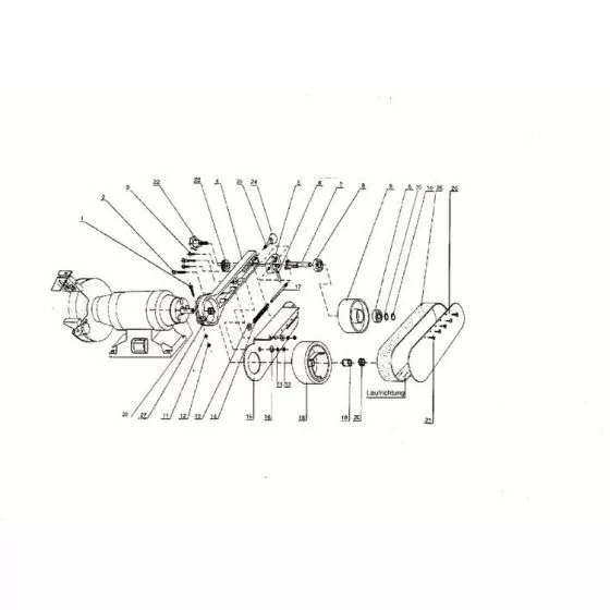Metabo BS 200 D Spare Parts List Type: 32001310