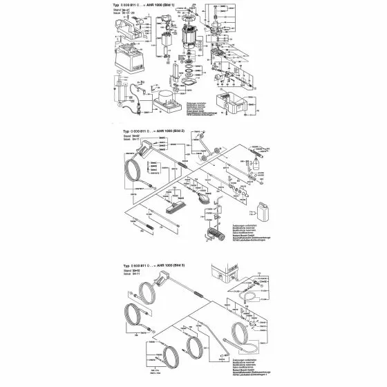 Bosch AHR 1000 PRESSURE SWITCH 1609350194 Spare Part Type: 600811003