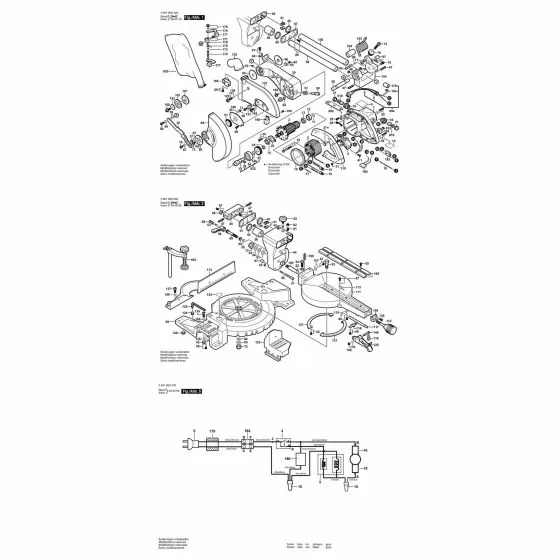 Bosch GCM 10 S COMPRESSION SPRING 2610911917 Spare Part Type: 0601B20541