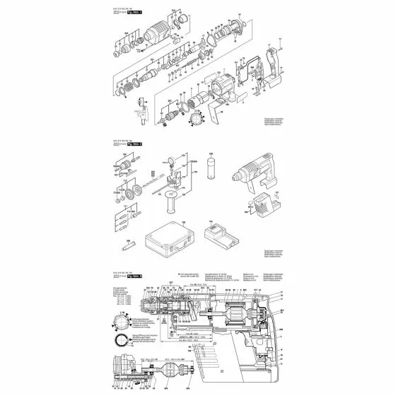 Bosch / 0611211774 Spare Parts List 