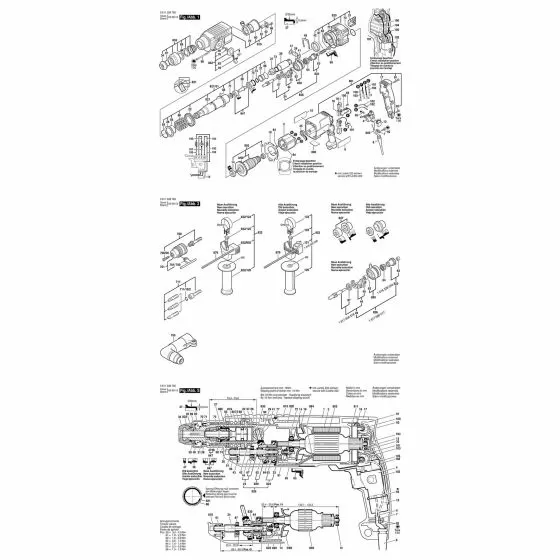 Bosch 3200611211070 Spare Parts List 