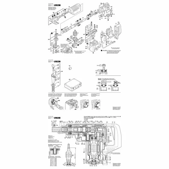 Bosch 11244 E SERVICE PACK 1617000263 Spare Part Type: 611244139