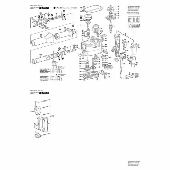 Bosch HSH 10 SPLIT PIN 3.2x18 DIN 94-ST 1904681350 Spare Part Type: 612312021