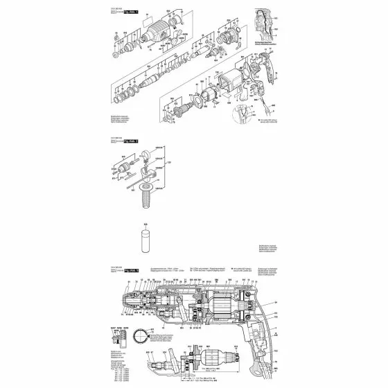 Bosch 3210611210570 Spare Parts List 