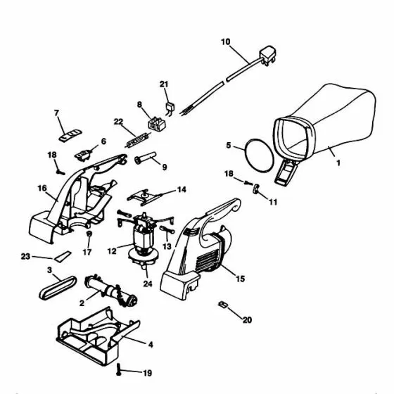 Black & Decker AC7000 Spare Parts List Type: 1