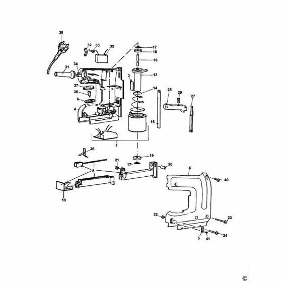 Black & Decker KX418E Spare Parts List Type: 2