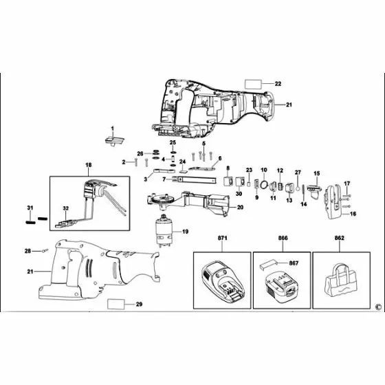 Black & Decker FS1800RS Discontinued 498913-14 Spare Part Type: 1
