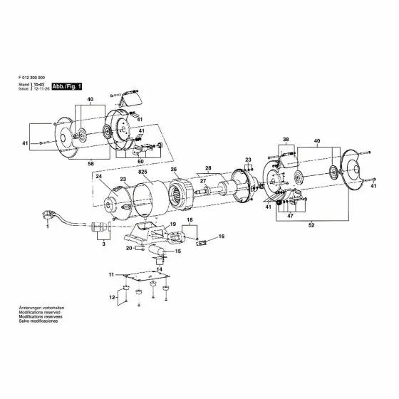 Skil 3000 Spare Parts List Type: F 012 300 004 220V RCH