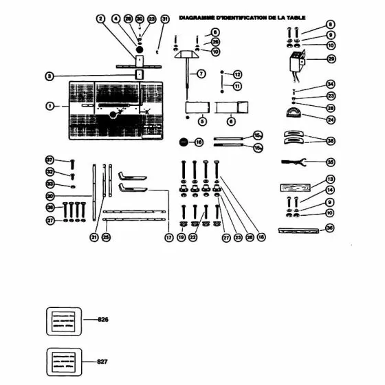 Black & Decker D2656 Spare Parts List Type: 1