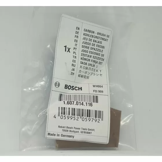 Bosch GNF 20 CA CARBON-BRUSH SET 1607014116 Spare Part Type: 601612603